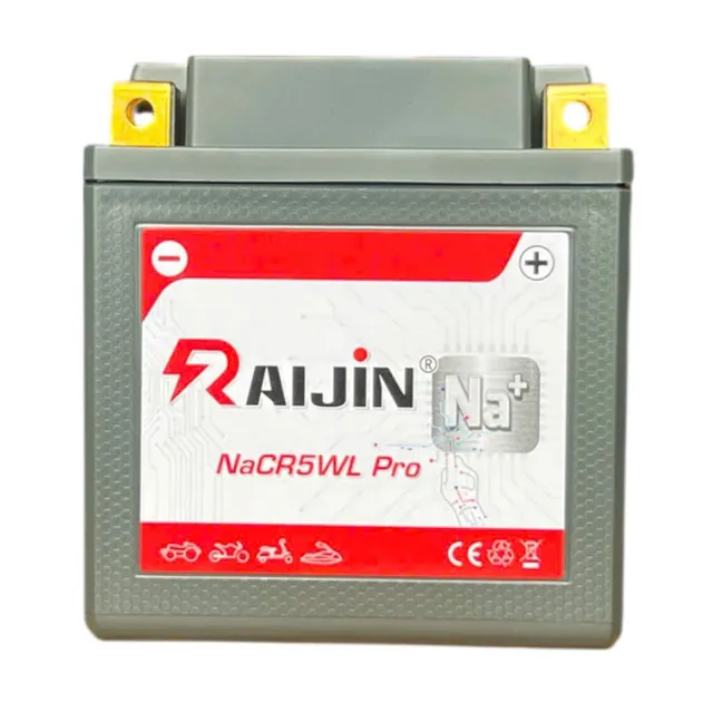 Ắc quy Raijin NaCR5WL Pro